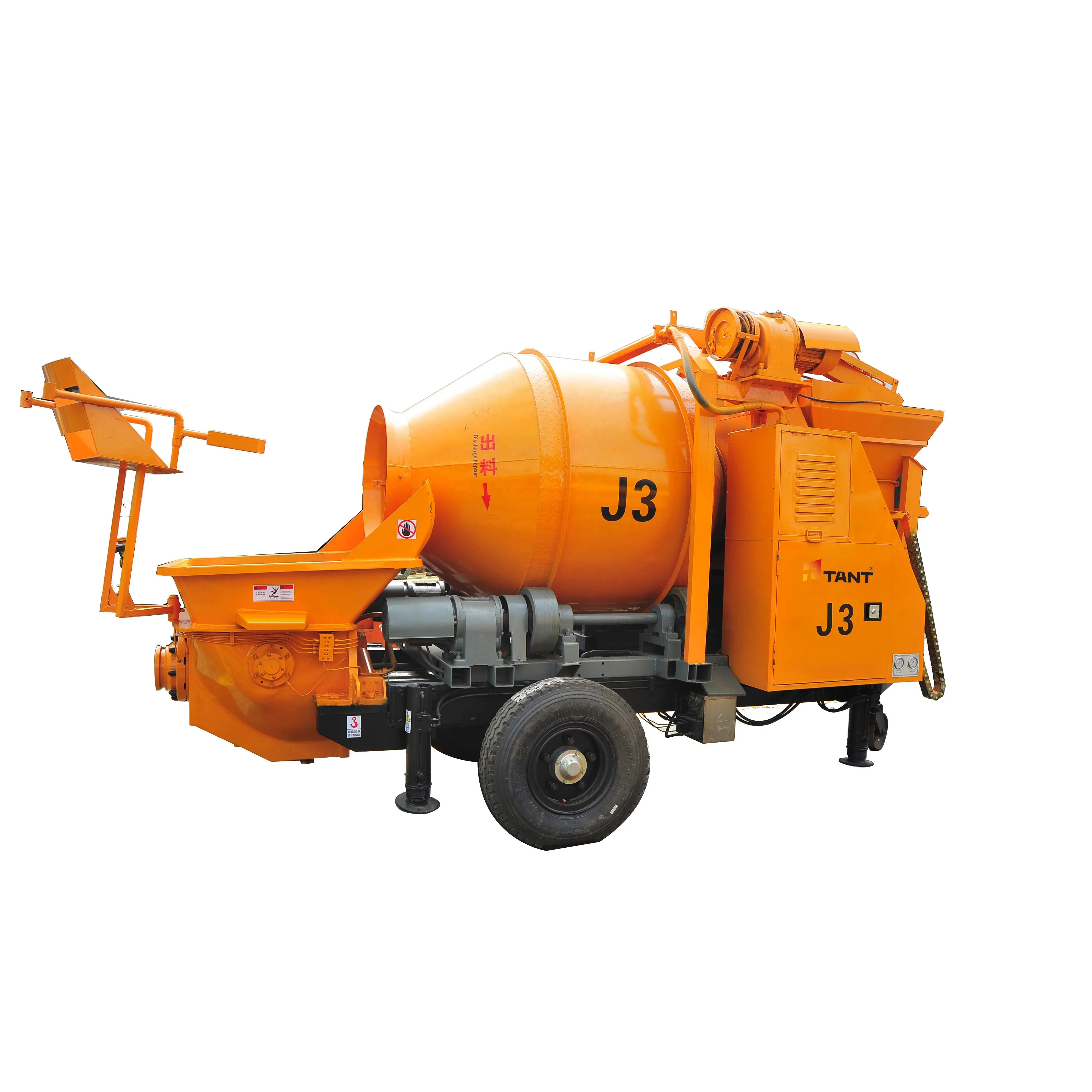 India Proper Price with Pump Factory Direct Pan Mixer for Wholesales Concrete Mixing Machine