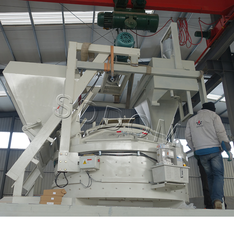 Dom Machinery MP750 Planetary Concrete Pan Mixer Price