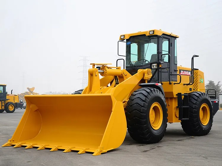 China New Zl50gn 5ton Small Compact Backhoe Loader Machine Mobile Mini Articulated Front End Skid Steer Bucket Shovel Wheel Loader with Attachment for Sale