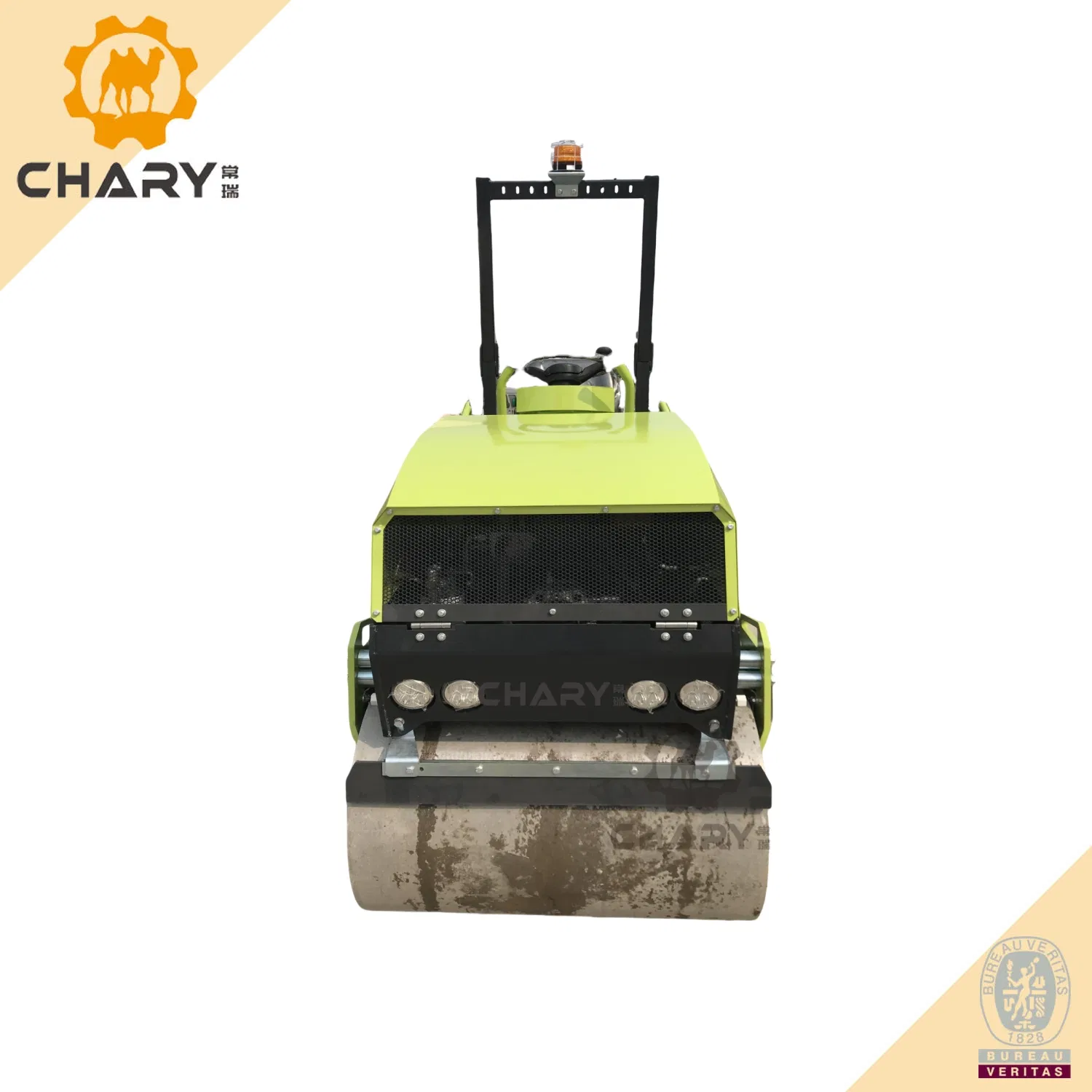 2024 New Trench Compaction Mini Roller Compactor High-Frequency Vibration 1ton 3ton Compactor Asphalt Roller