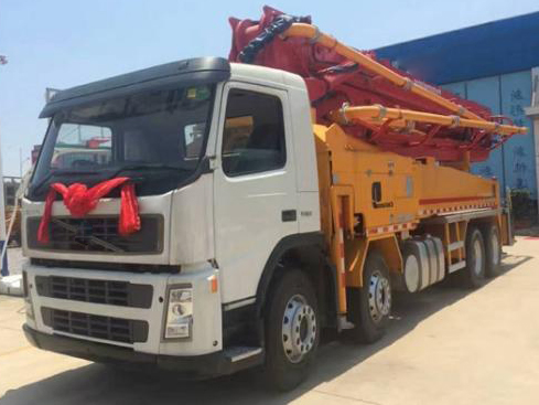 Official Manufacturer 43m Truck Mounted Concrete Pump