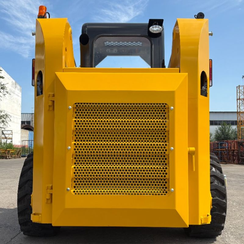 Free Shipping Cheap 4 Farm CE EPA Engine Compact Wheel Construction Machinery Front End Backhoe Track Attachment Small Mini Skid Steer Loader