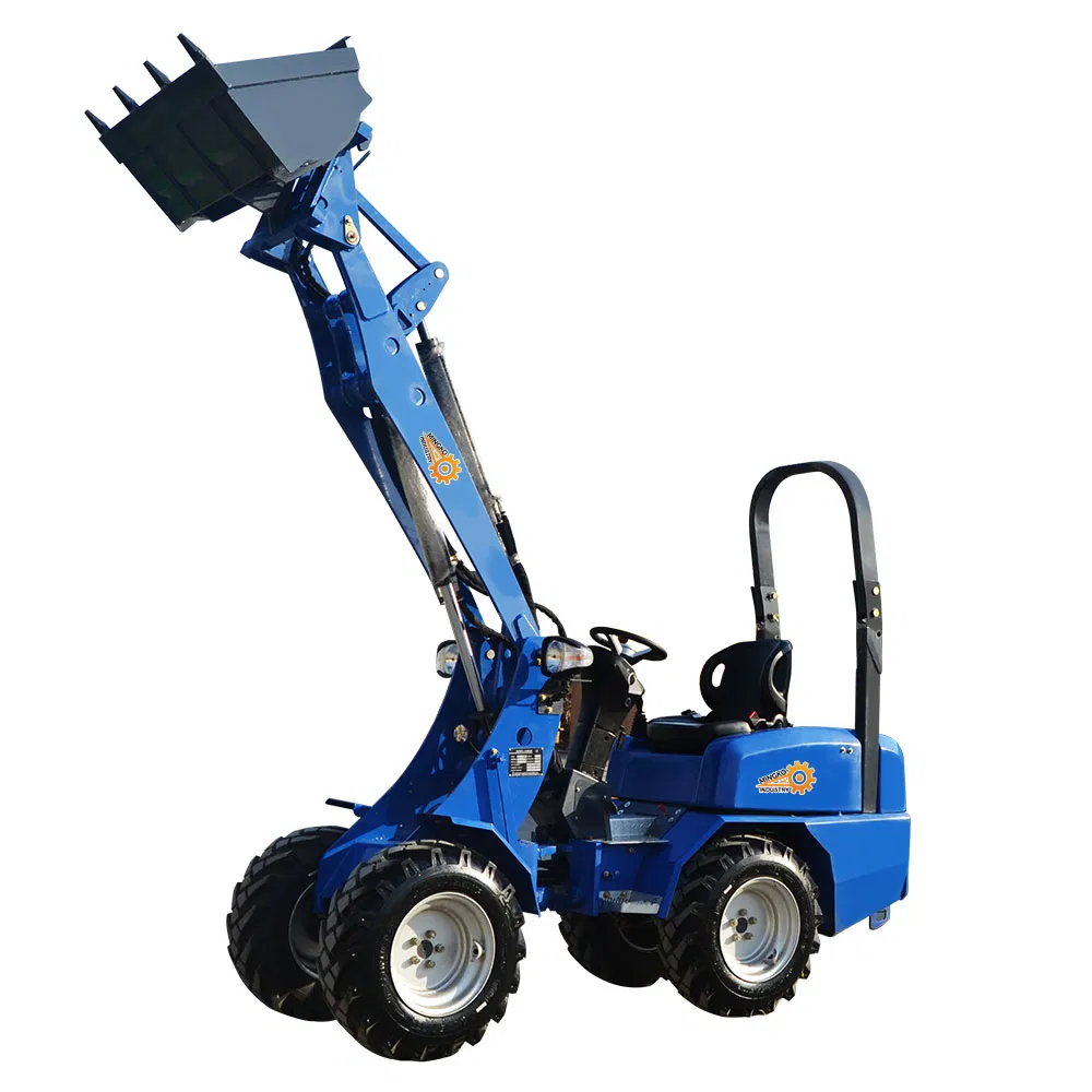 Japan Engine Small Compact Telescopic Boom EPA Diesel 17.75kw Mini Articulated Wheel Front End Loader Price for Sale