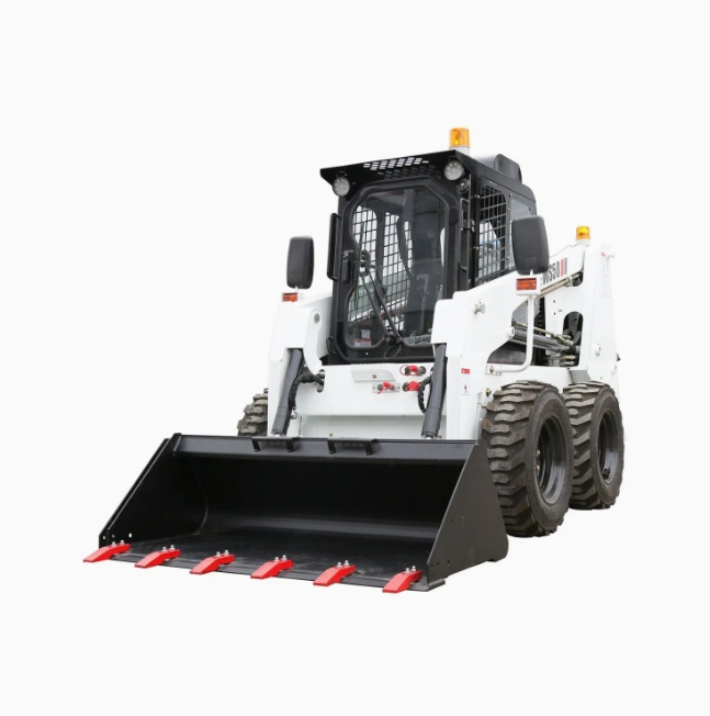 Mini 50HP 65HP 75HP 85HP 500kg-1200kg Micro Crawler Wheel and Track Skid Steer Loader with Attachment for Construction