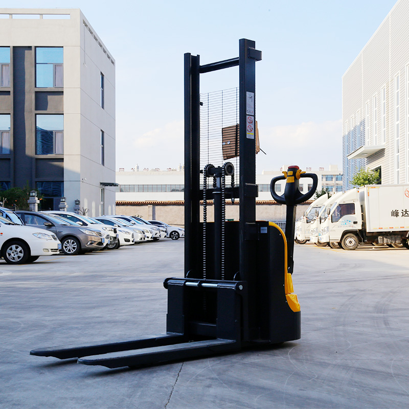 Electric Stacker Hot Sale 1200kg 1500kg 1600mm 2000mm 2500mm 3000mm 3500mm Full Electric Pallet Stacker Lift Height Forklift Factory Price