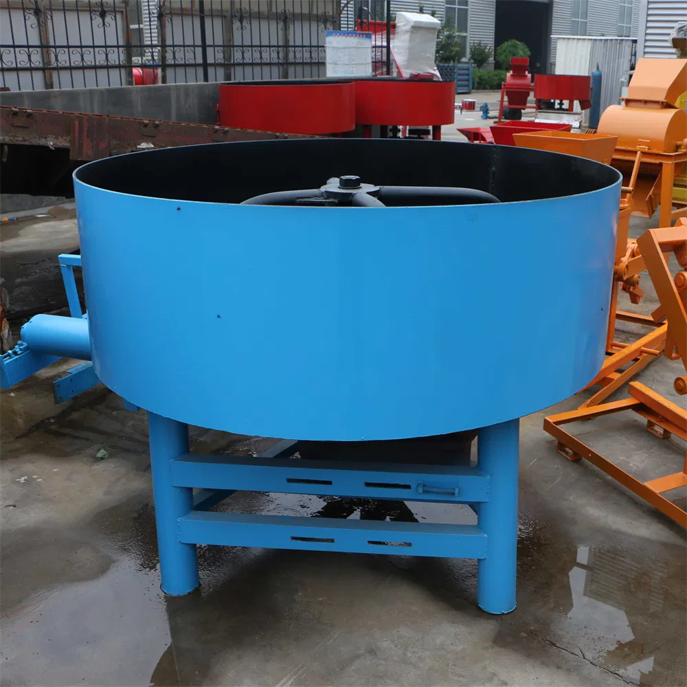 China Jq500 Cheap Small Electric Mortar Pan Stone Concrete Cement Mixer Agitator