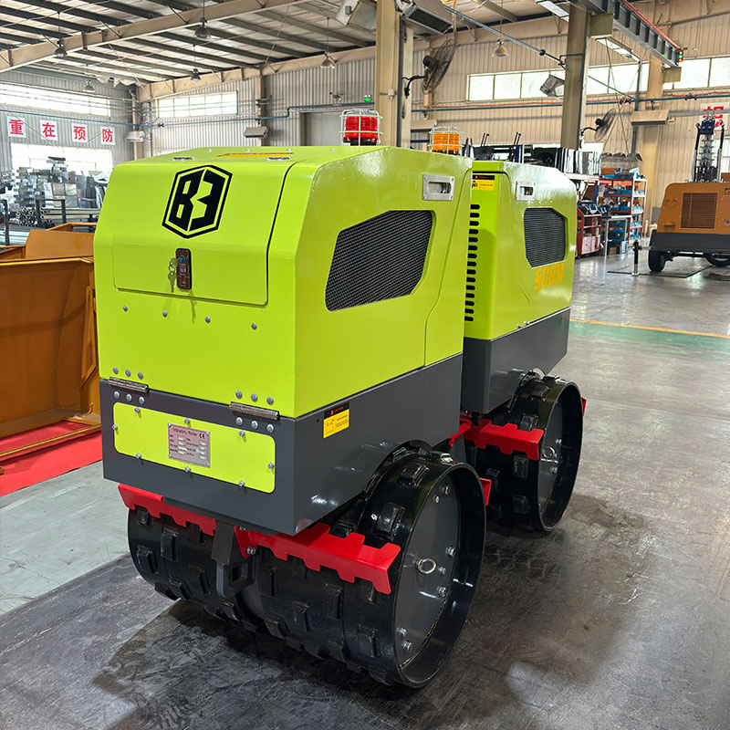 1.8ton Remote Control Trench Sheep Foot Double Drum Yanamr Engine Vibratory RC Road Roller Compactor