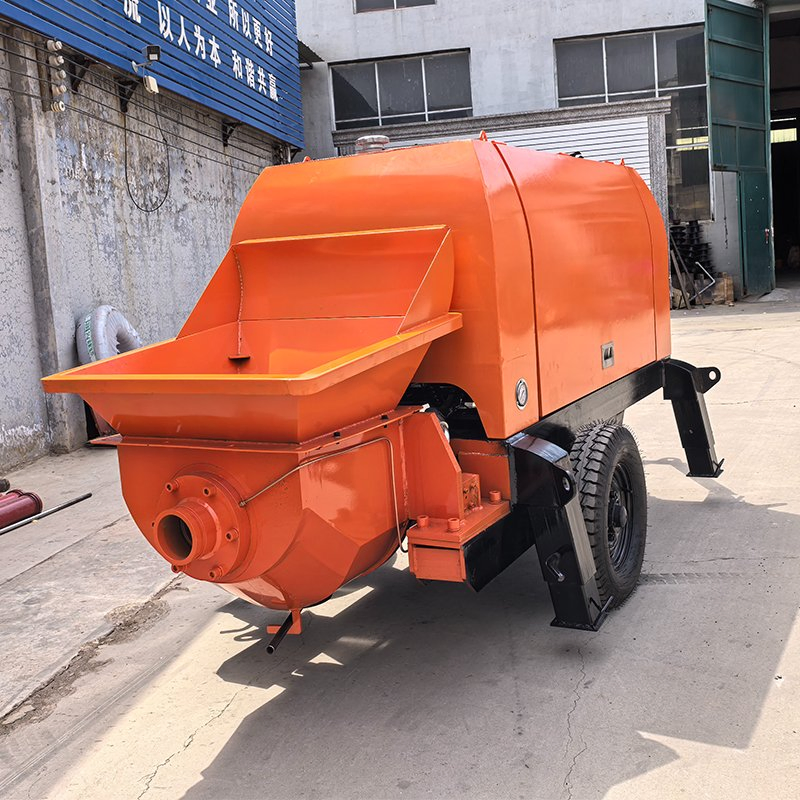 Custom Portable Hydraulic Mounted Diesel Fixed Small Trailer Transfer Hydraulic Cement Concrete Truck Mixer Pump