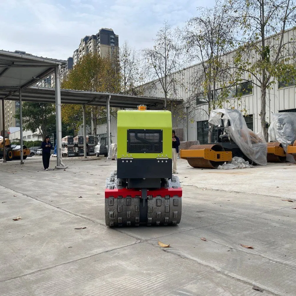 1.6 Ton to 1.8 Ton Hydraulic Vibratory Road Roller with Double Drum Remote Control Trench Vibratory Roller