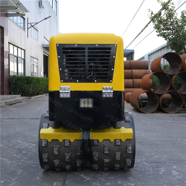 Smart Remote Controlled Trench Roller Vibratory Road Roller