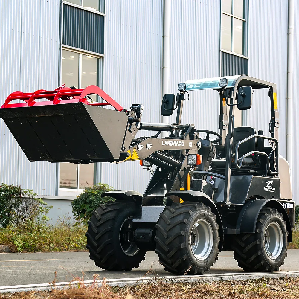 China Manufacturer High Quality W1160 Loader EPA Euro 5 Engine 4WD Diesel Telescopic Mini Front End Wheel Loader Farm/Home/House/Sales Use Articulated Loader