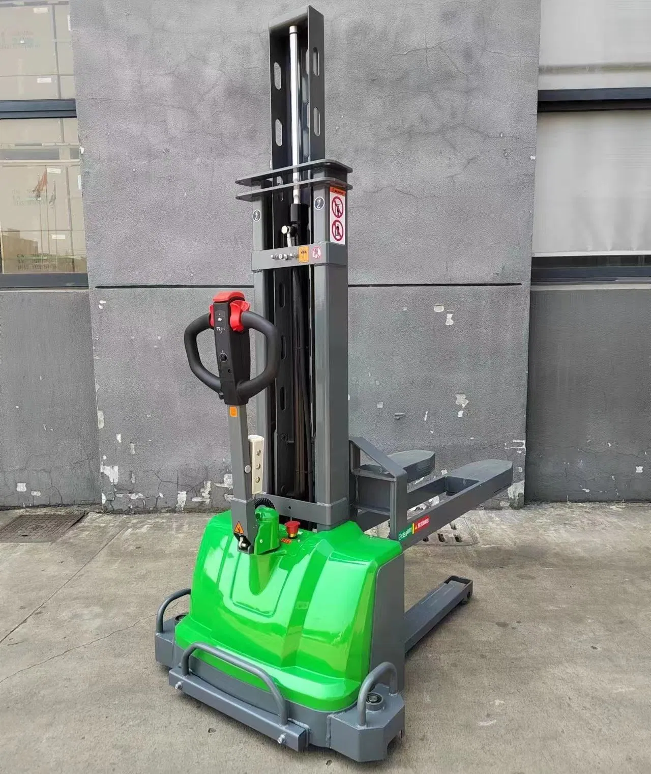 Hydraulic Electric Lifting Platform All Terrain Powered Leveling Pallet Unload Container Self Loading Lifting Stacker