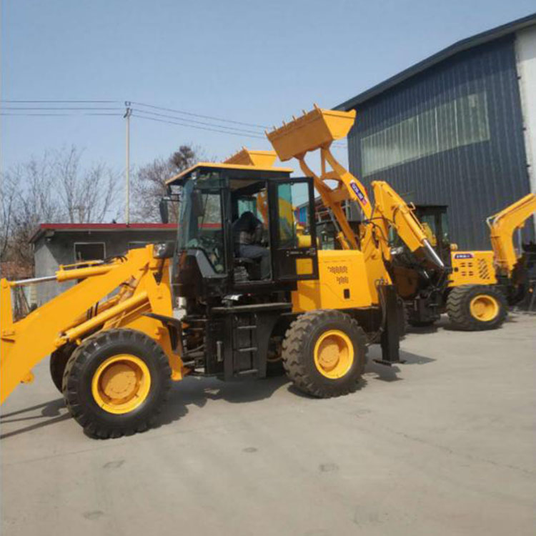 Agricultural Small Mini Backhoe Loaders Articulated Tractor Backhoe Wheel Loader Backhoe