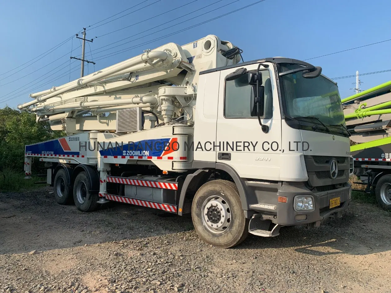 300kw 47m Diesel Machinery Concrete Equipment Concrete Placing Boom Pumper Machine Renewed Truck Mounted Concrete Pump
