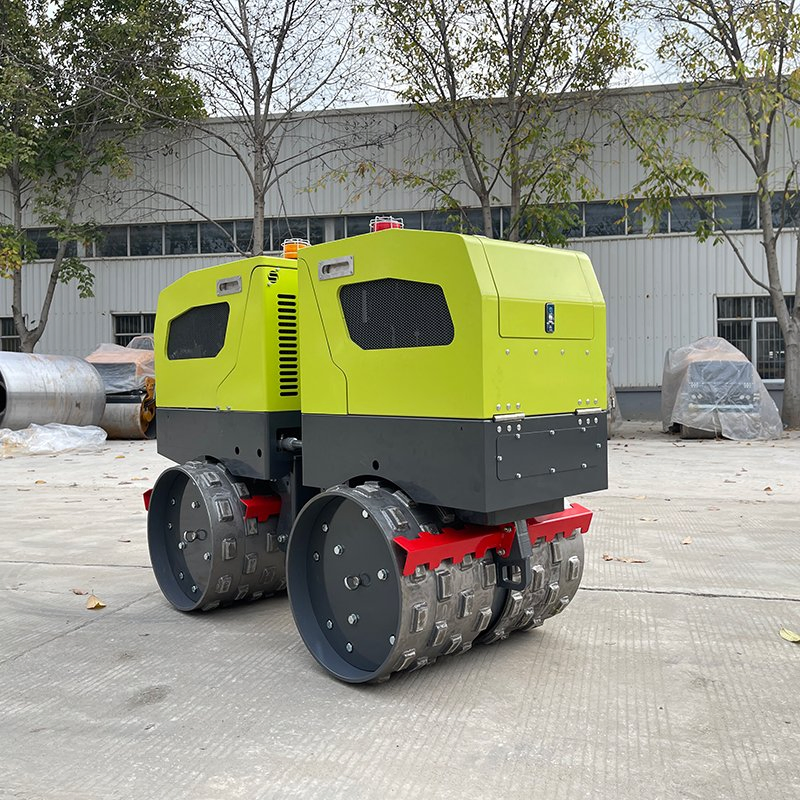 Remote Control Trench Vibratory Road Roller Compact New Design Trench Roller Compactor for Tight Spaces Compaction Construction
