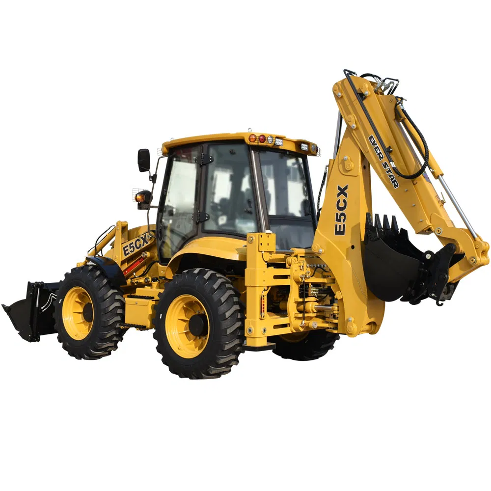Tractor with Mini Truck Crane Backhoe Excavator Loader Front Wheel Loader