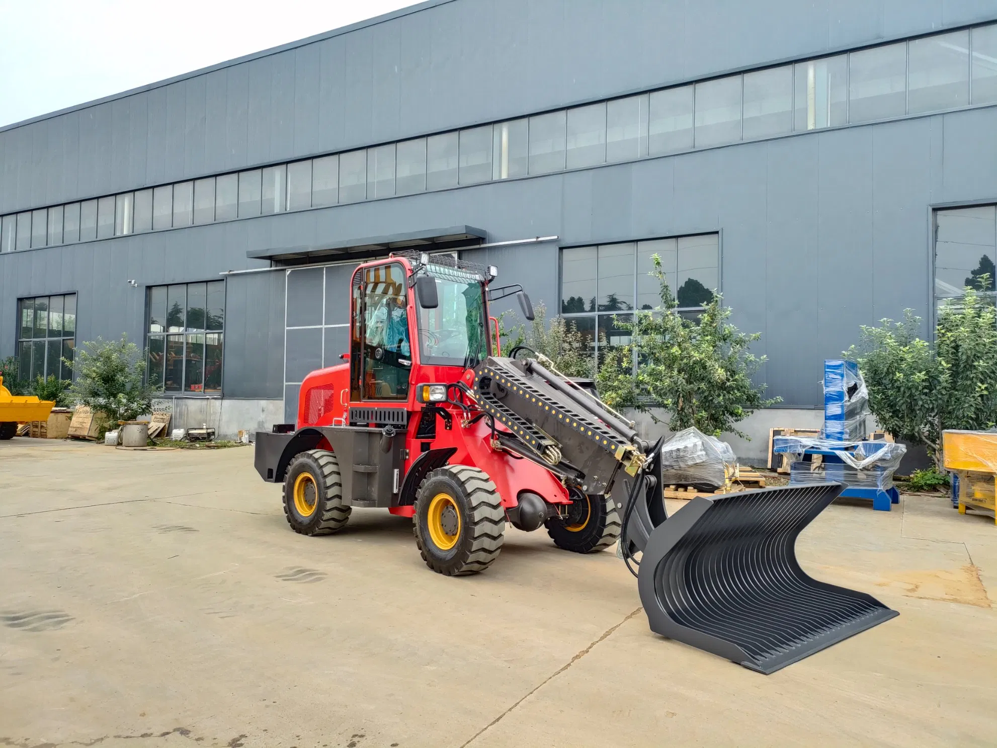 Free shipping!!!CE SGS OEM TL1600T 1600kg Telescopic Boom Articulated Front End Compact Small Mini Telescopic Wheel Loader with Euro5 engine
