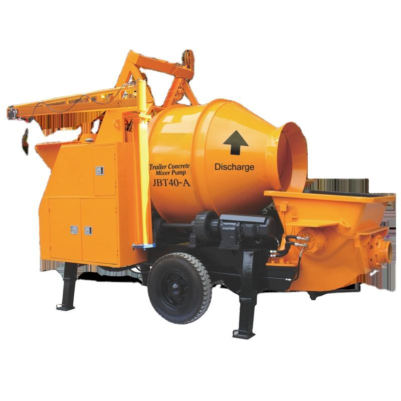 India Proper Price with Pump Factory Direct Pan Mixer for Wholesales Concrete Mixing Machine