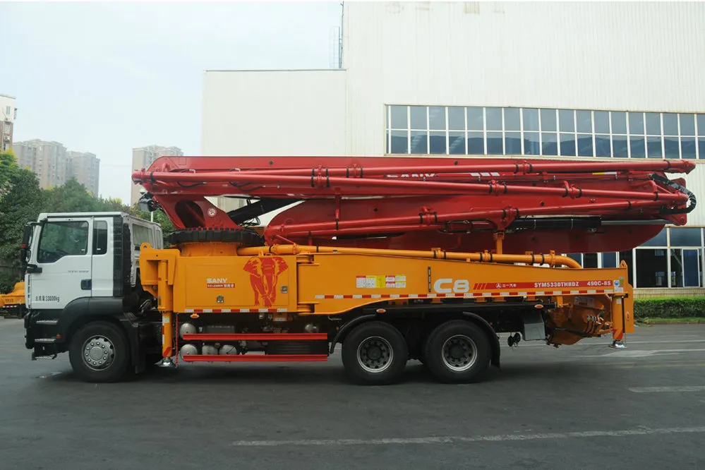Truck Mounted Boom Pump Display