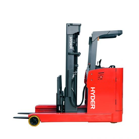 Narrow Aisle Seated Reach Truck Forklift Truck Heavy Working Conditions