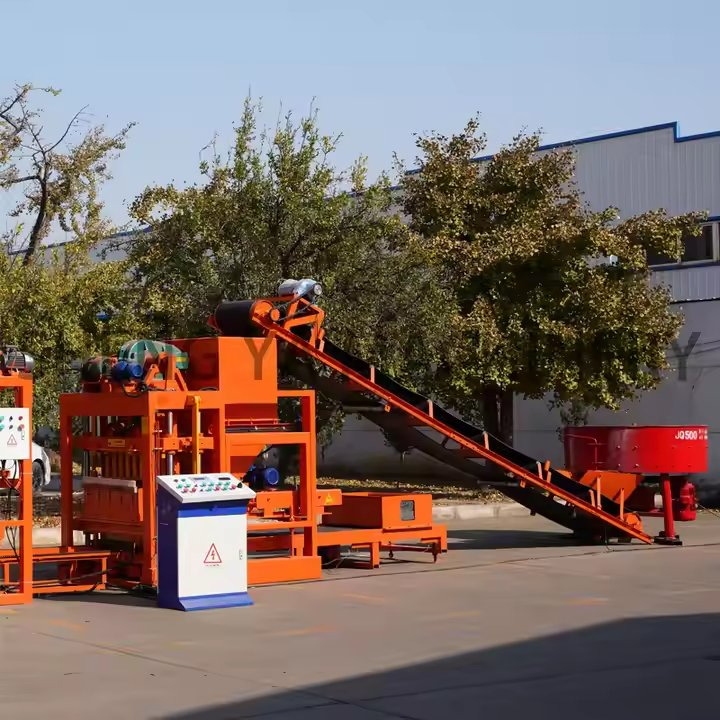 Jq500 Easy to Operate Concrete Pan Mixer for Sale