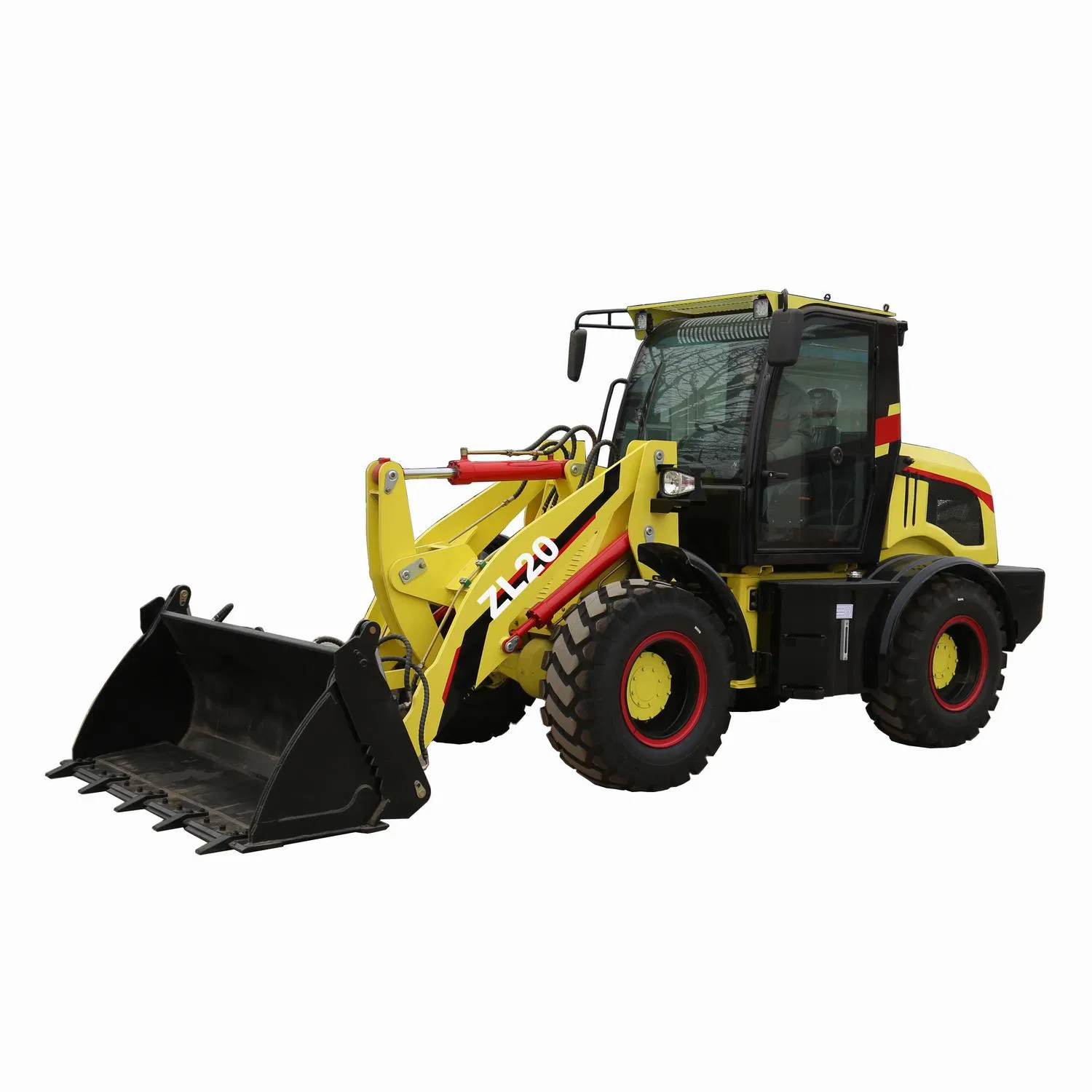 Chinese Cloudpillar Small Compact 4X4 Mini Articulated Wheel Loaders Diesel Price for Sale From China