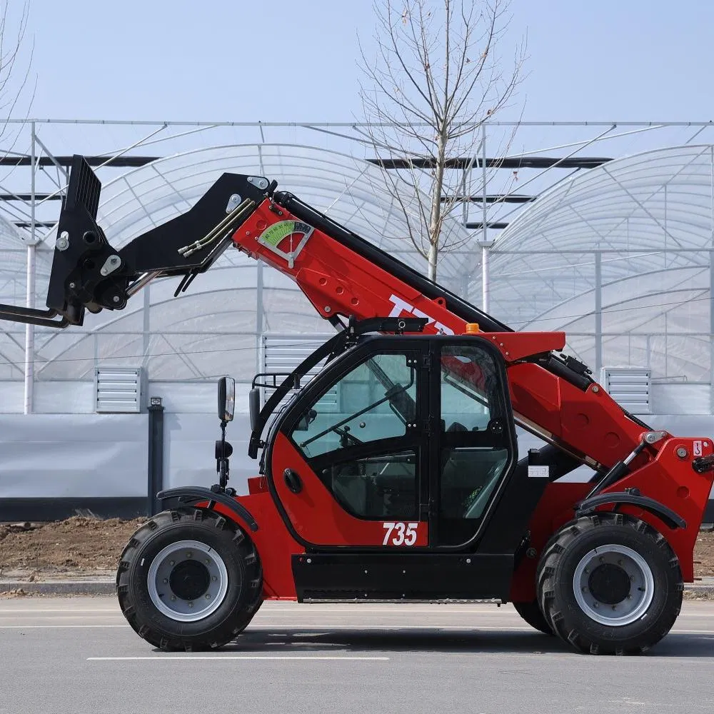 4.5 Ton 7m Lifting Height Telehandler Telescopic Handler Forklift