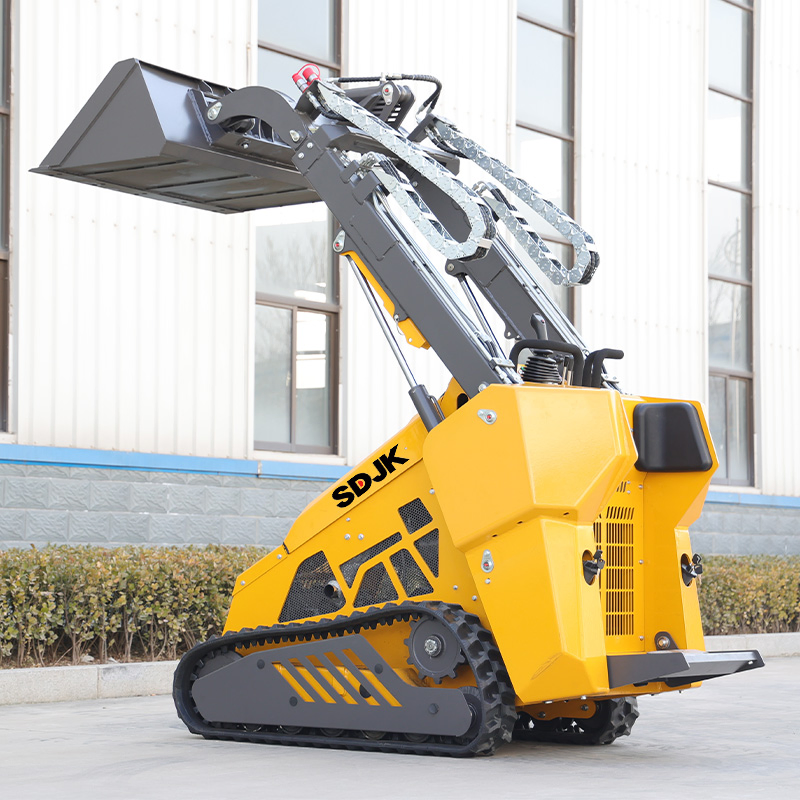 Free Shipping Mini Skid Steer Loader 2 Ton 3 Ton 5 Ton Cheap Wheel Loader Small Front End Articulated Multifunctional Mini Skid Steer Loader Factory Price