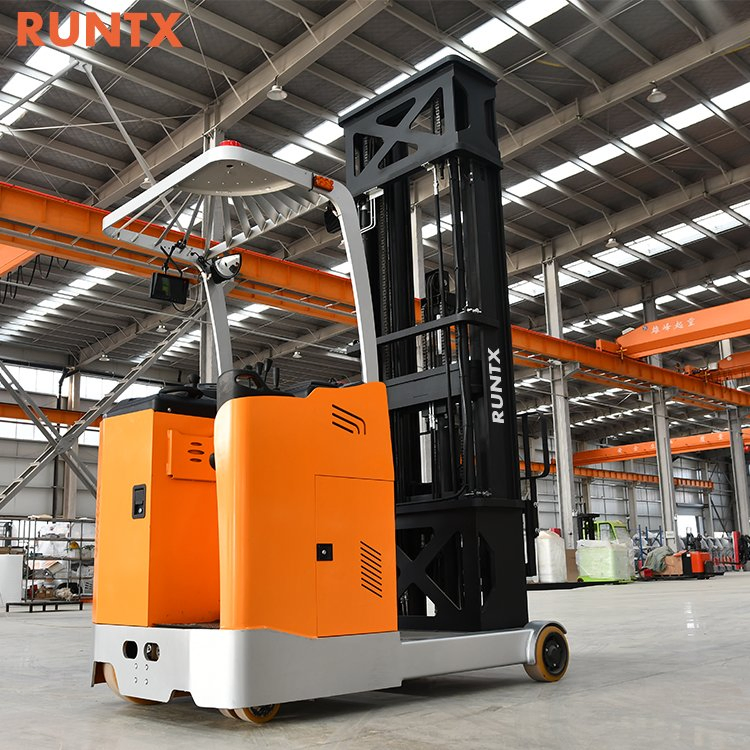 Runtx Brand High Quality Narrow Aisle Forklift Electric 2t 2.5t Reach Truck 10m