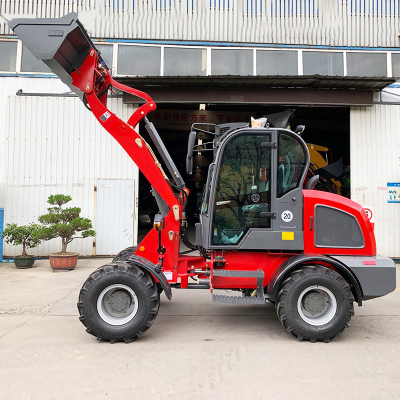 for Zg 1600kg Hydraulic Mini Small Wheel Loader All-Terrain Adaptability Backhoe Loader Small Articulated Wheel Loader