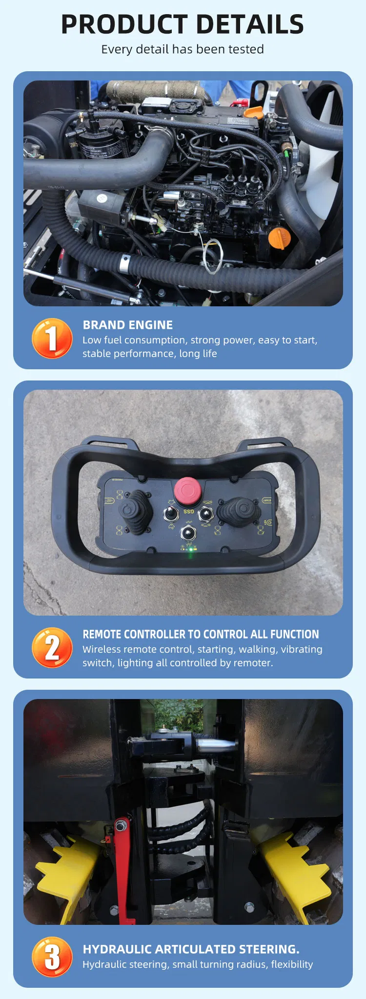 Vibratory Roller Details