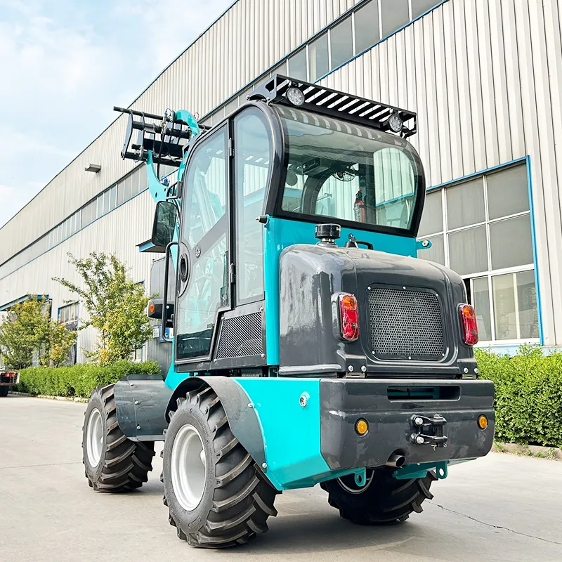 Mini Wheel Loader Side View