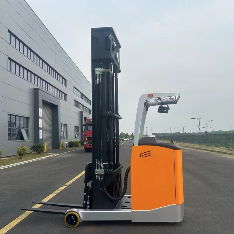 China with Scale 5-12.5m Maximum Lift/Lifting Height 1.5t 2t 2.5t 3t Retractable Fork Electric Reach Truck Price for Narrow Aisles/Pallet/Forklift/Stacking
