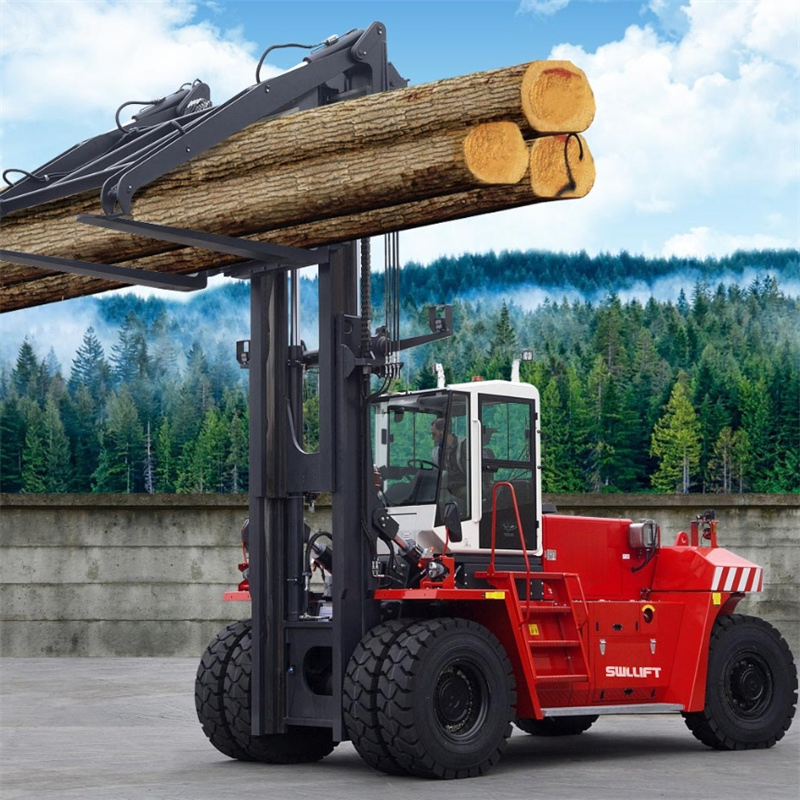 Multi-Purpose 2.1t-4.7t Lifting Capacity Rough Terrain Forklift for Quarry Transport