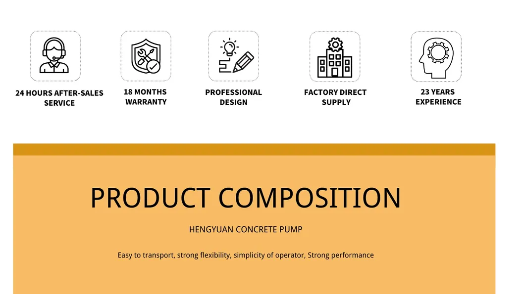 Mobile Trailer Concrete Pump 2