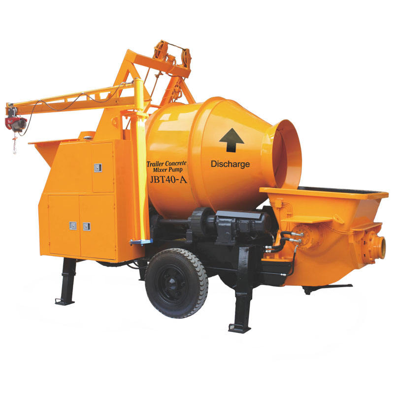 India Proper Price with Pump Factory Direct Pan Mixer for Wholesales Concrete Mixing Machine