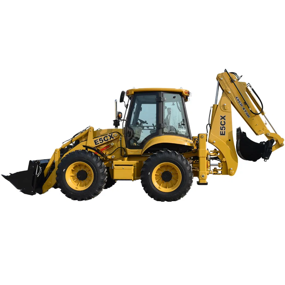 Tractor with Mini Truck Crane Backhoe Excavator Loader Front Wheel Loader