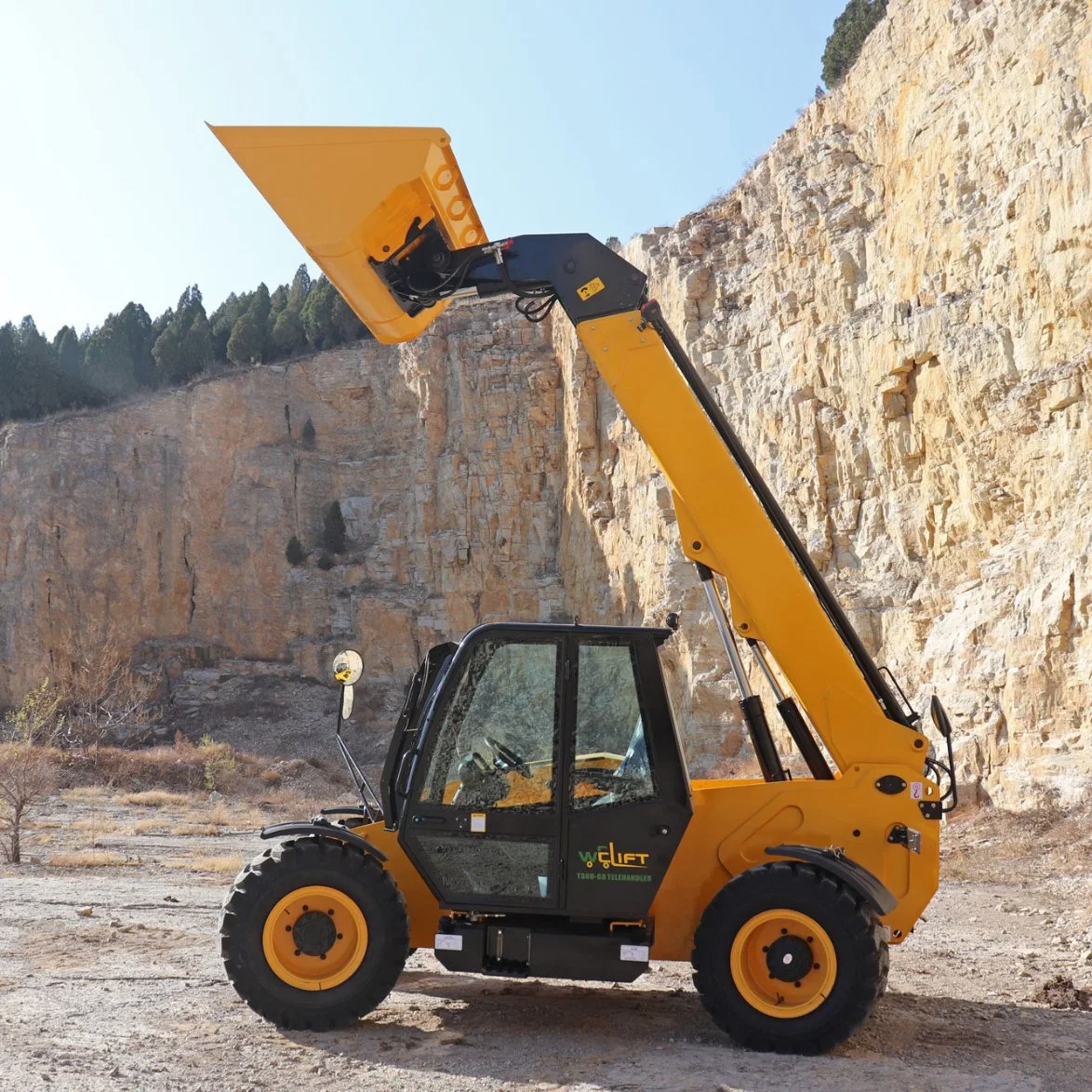 Multifunctional Wheel Loader 4X4 Type Telehandler Telescopic Loader 3ton Telescopic Handler Manufacturer