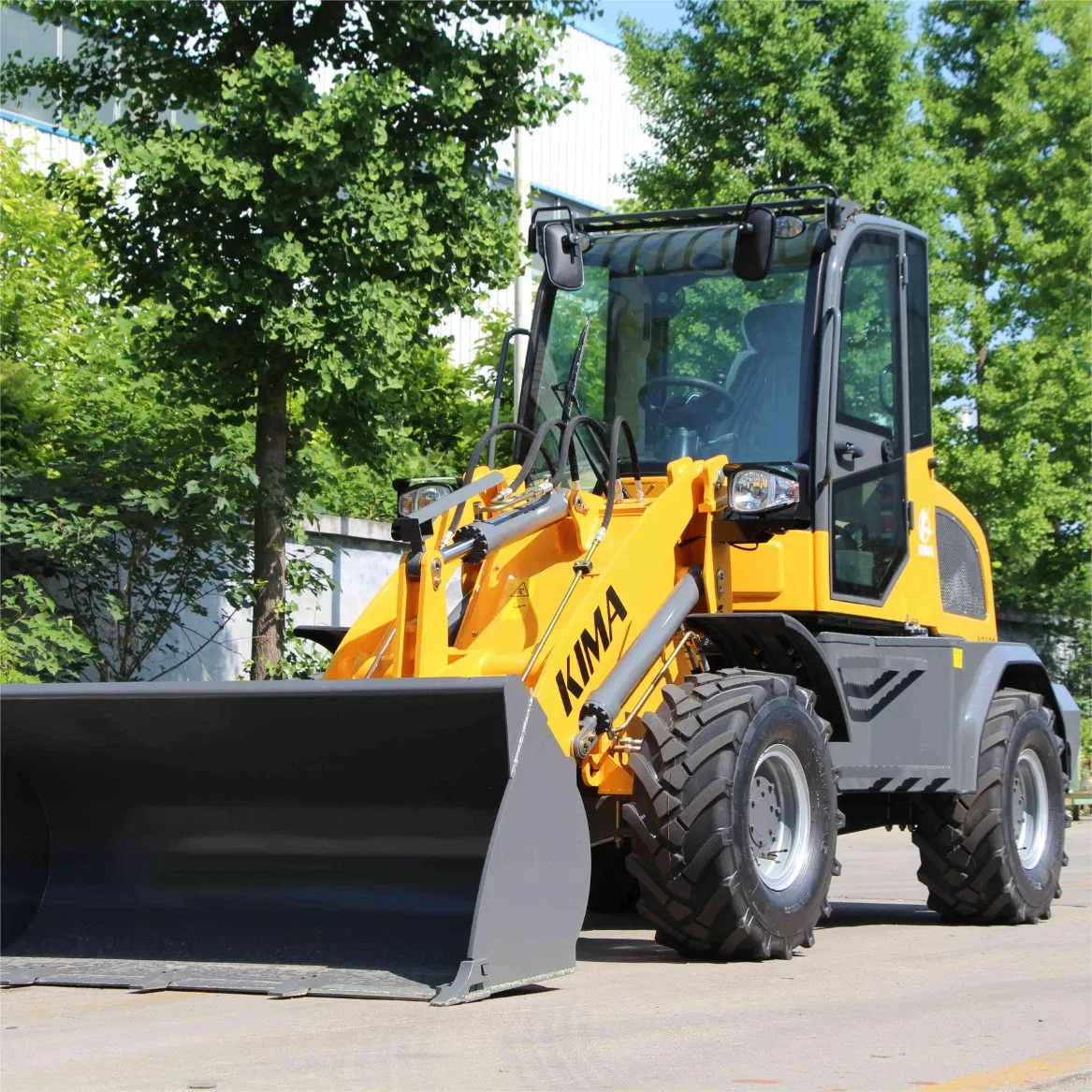1.6ton Wheel Loader Robust K1600 Machine with Premium Grade Components