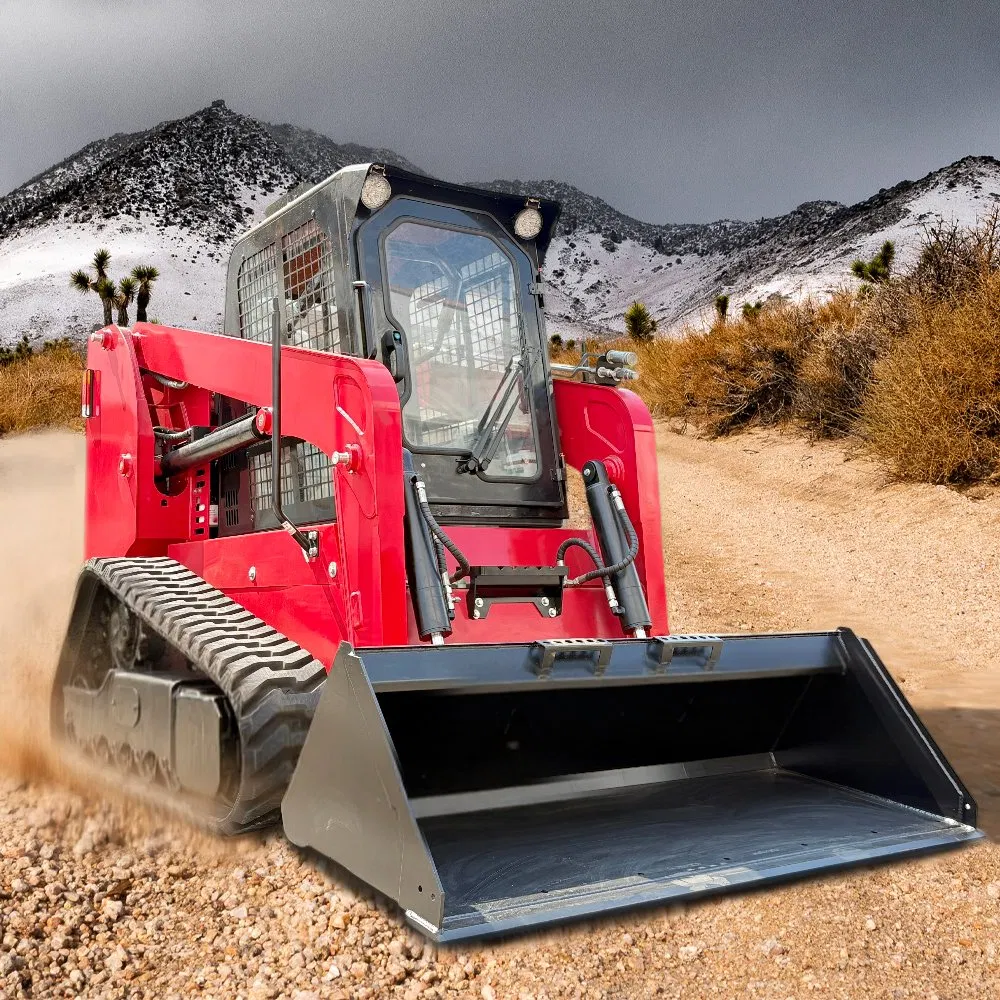 New Condition Articulated Heavy-Duty Multifunction Hydraulic Mini Skid Steer Loader