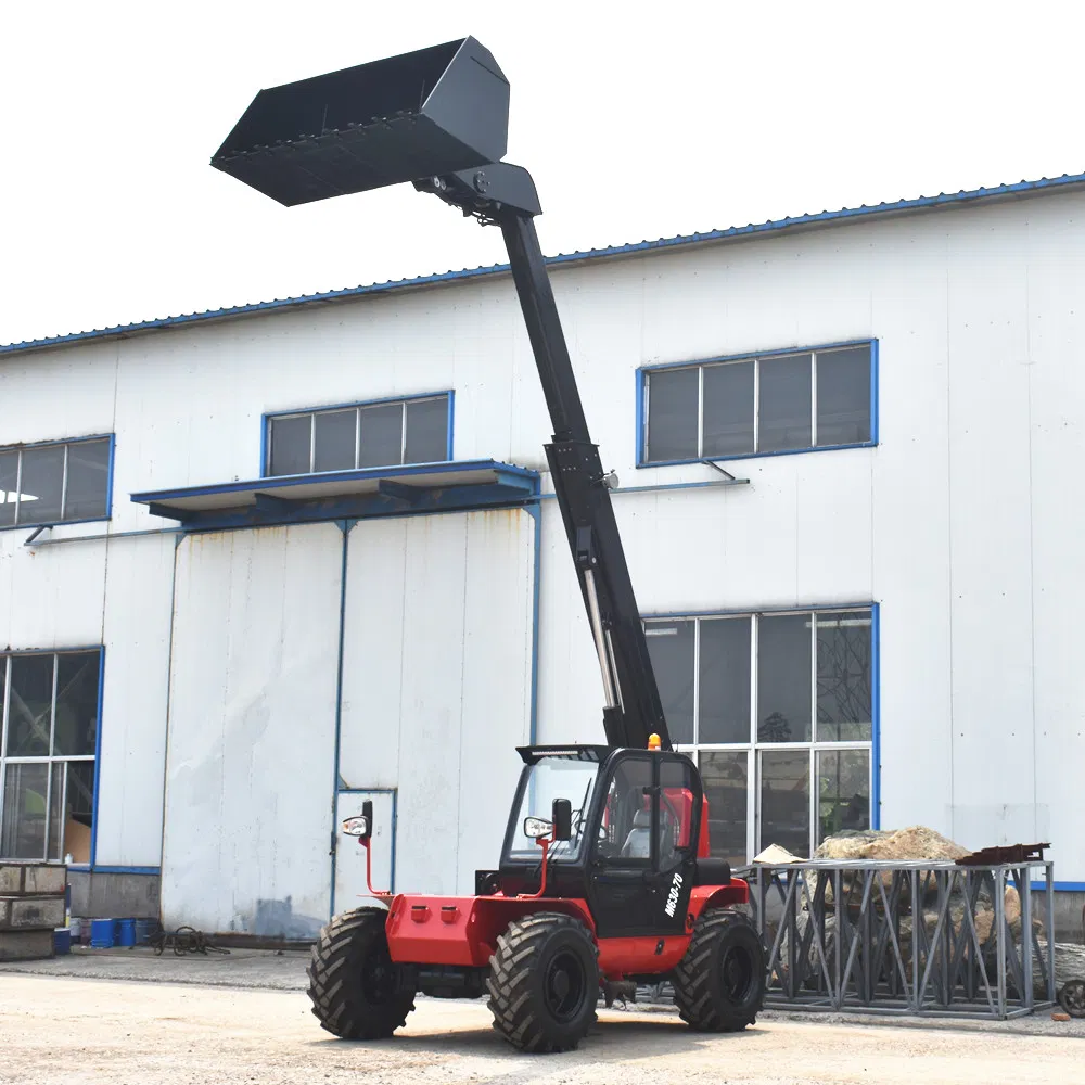 Honest Machinery China Telescopic Boom Forklift Loader 3ton 3.5ton Steel Camel M630-70 Mini Small Compact Farm Machinery Telescopic Handler Telehandler for Sale