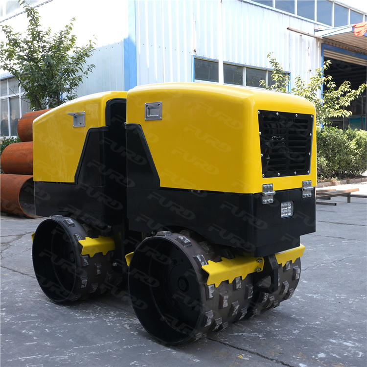 Smart Remote Controlled Trench Roller Vibratory Road Roller