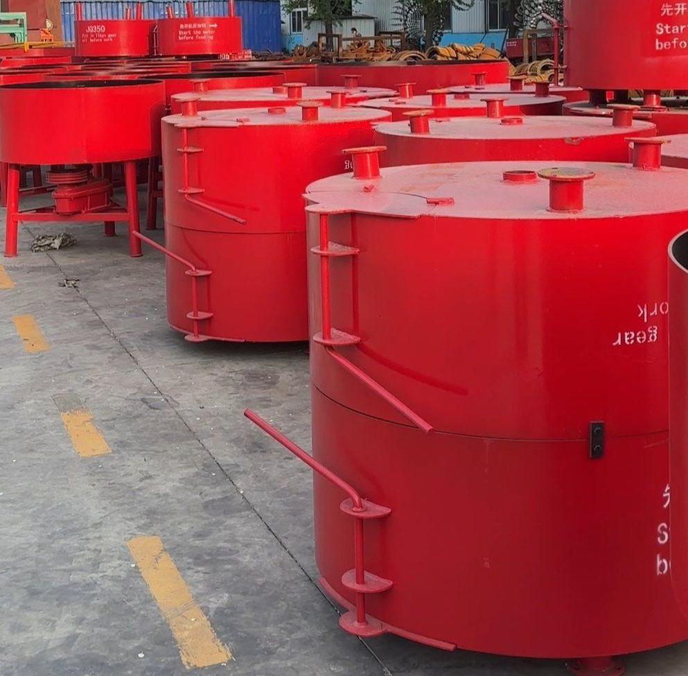 Jq500 Easy to Operate Concrete Pan Mixer for Sale