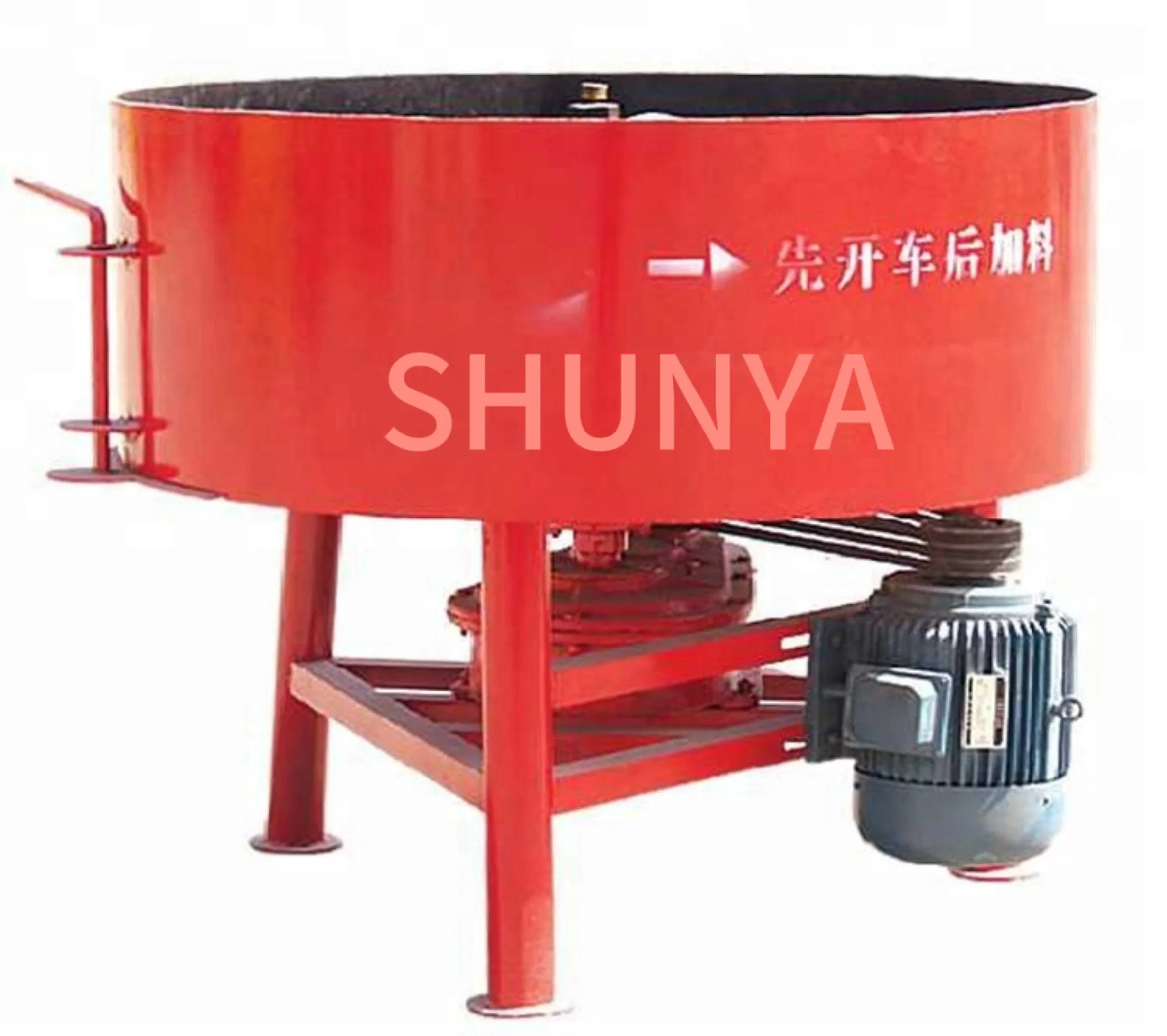 Small Refractory Motar Concrete Machine Mixer Jq350 professional Pan Mortar Mixer