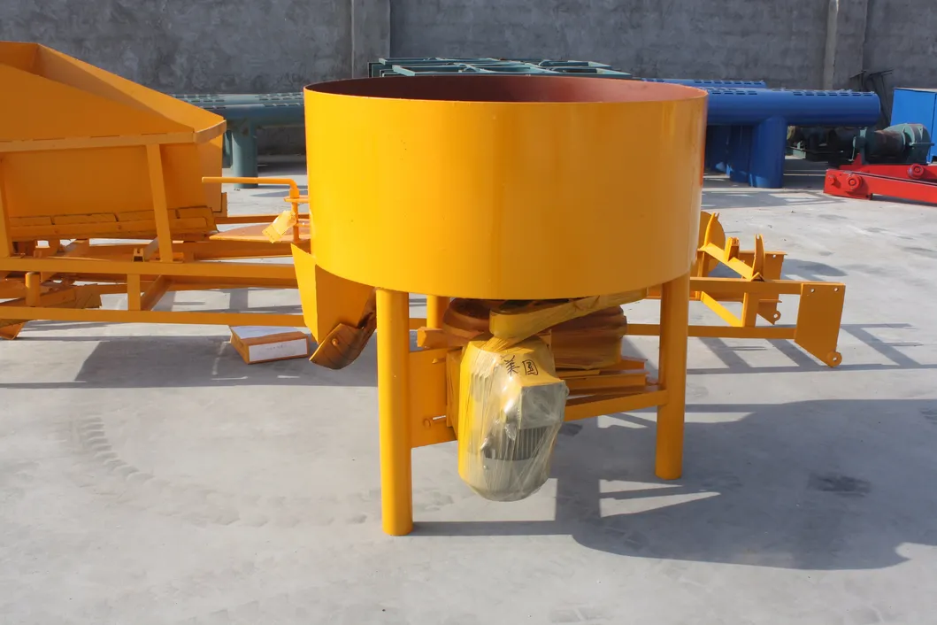 JQ350 Small Concrete Pan Mixer
