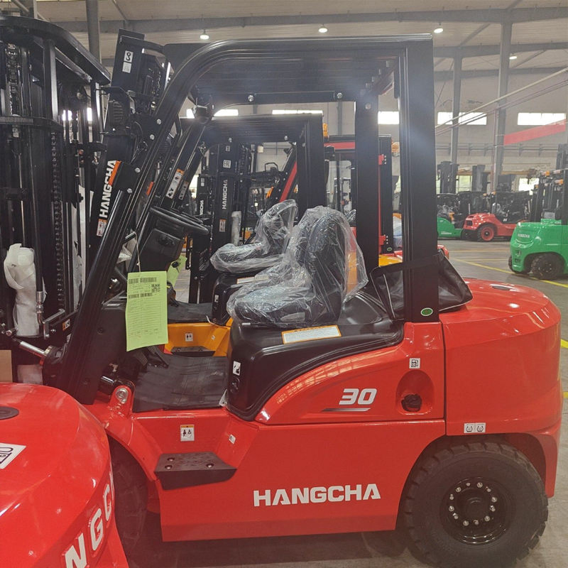 CE Certified Hangcha Forklift Cpcd35 CPC35 3.5 Ton Diesel Forklift-Warehouse Side Loader Automatic Transmission Pneumatic Tire