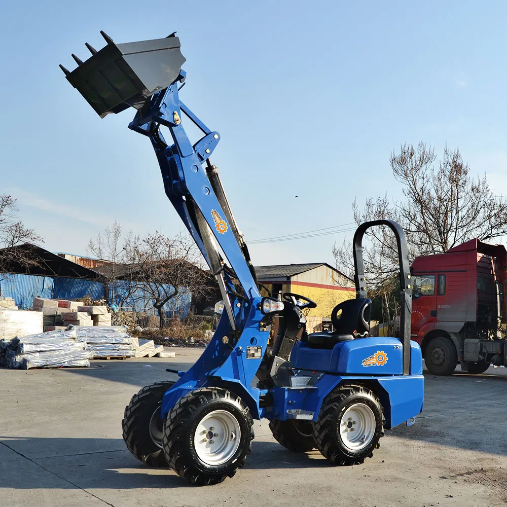 Japan Engine Small Compact Telescopic Boom EPA Diesel 17.75kw Mini Articulated Wheel Front End Loader Price for Sale