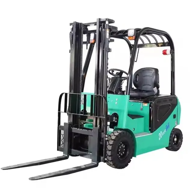 Electric Forklift Side View