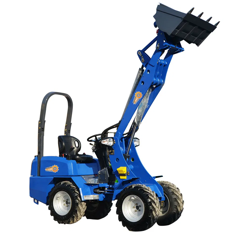 Japan Engine Small Compact Telescopic Boom EPA Diesel 17.75kw Mini Articulated Wheel Front End Loader Price for Sale