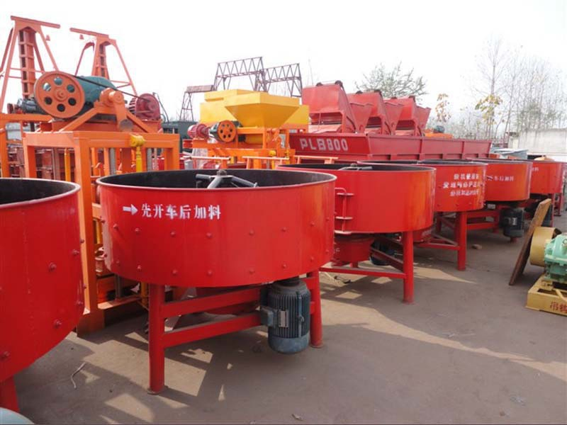Jq500 Easy to Operate Concrete Pan Mixer for Sale